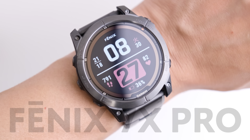 GARMIN[FÉNIX 7X PRO]の製品概要