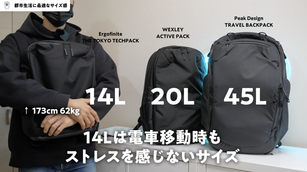 都市生活にオススメ「CASEFINITE」が手がけるバックパック「THE TOKYO 