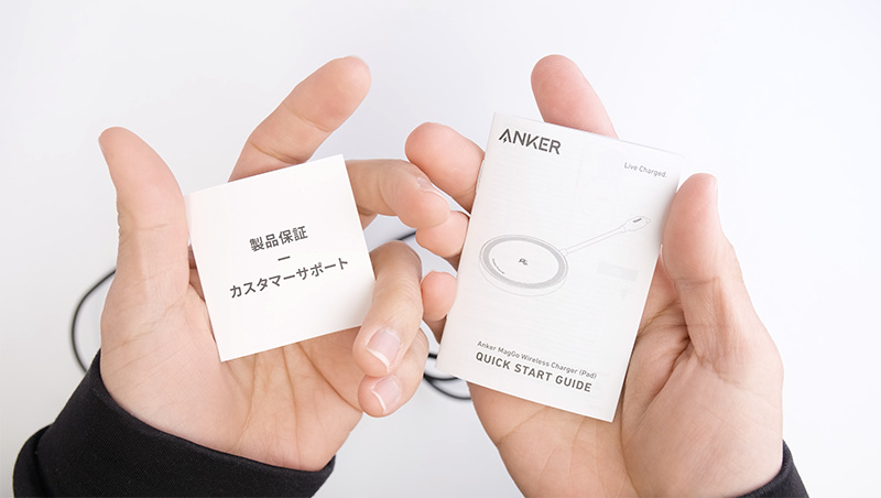 Anker MagGo Wireless Charger (Pad)、Qi2、Made for MagSafe