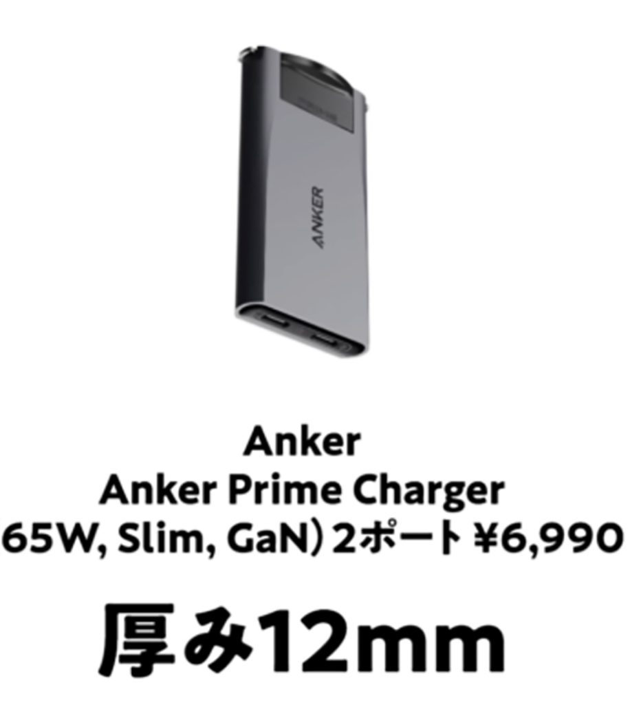 Anker Prime Charger(65W, Slim, GaN)