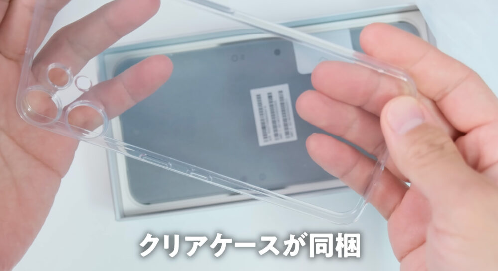 CMF Phone 2 Proのクリアケースの重さ