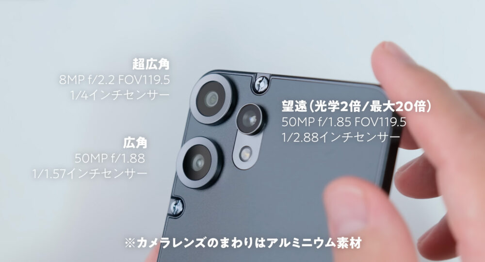 CMFPhone2Proのカメラ