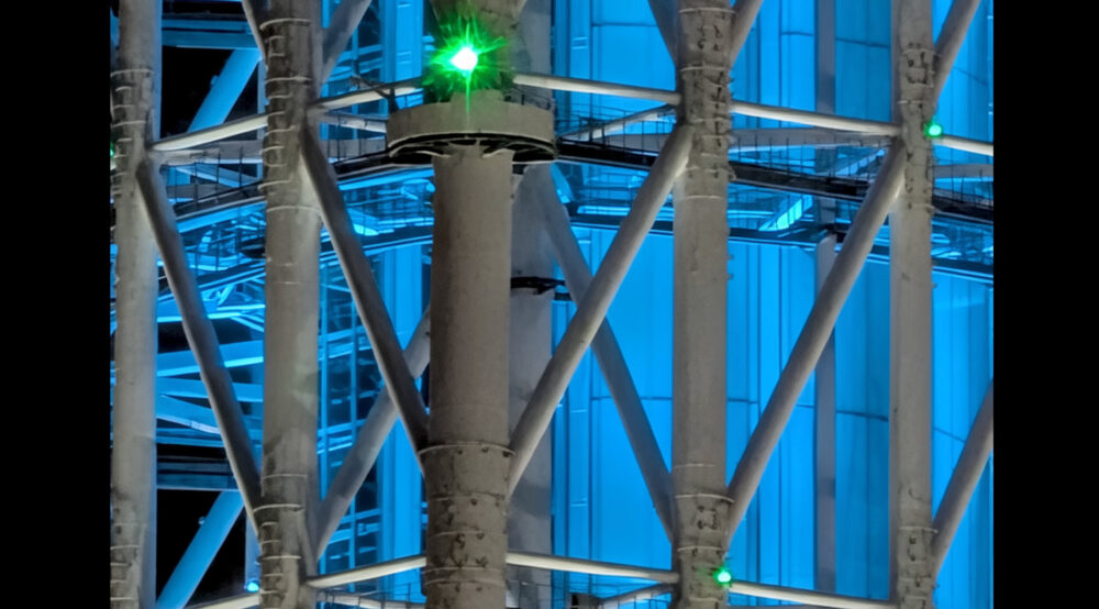Pixel10Proの夜景超解像ズーム 処理写真