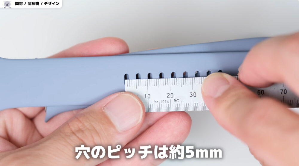 PixelWatch4のバンド穴のピッチ