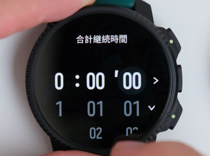 SUUNTO_VERTICAL2のオートラップ