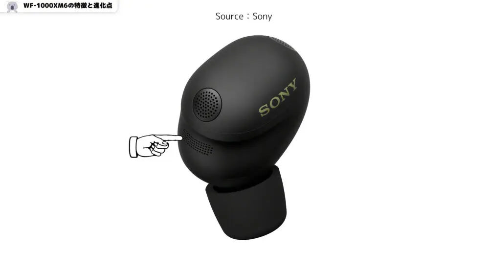 wf1000xm6の空気高