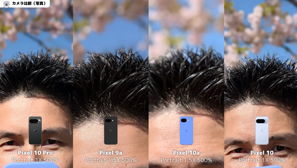 Pixel10aとPixel9aとPixel10とPixel10Proどれがいい?